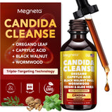MEGNETA Candina Cleanse: envase frontal para visualización clara del producto