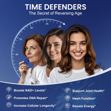 Ingredientes Resveratrol y Curcuminoides en MEGNETA NAD liposomal, apoyo a la vitalidad