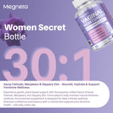 MEGNETA olmo resbaladizo hidrata intensamente para la mucosa vaginal.