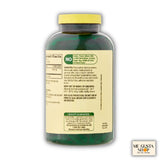 Cápsulas de canela de 1000 mg en primer plano.