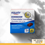 ME GUSTA SHOP Empaque abierto muestra tabletas sabor chocolate listas para consumir cuando lo necesites.