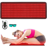 Meiye almohadilla de terapia de luz para espalda con cobertura amplia 660nm/850nm