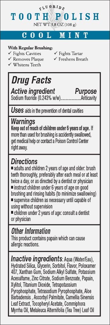 Pasta dental Melaleuca con fluoruro, protege dientes y deja aliento fresco.