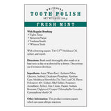 Textura cremosa de Melaleuca Whitening Tooth Polish para cepillado suave.