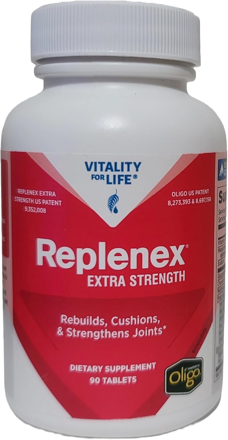 Melaleuca Replenex: frente de la botella para recordar la dosis diaria.