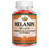 Frasco de gomitas Melanin Health para mujeres, apoyo inmunitario diario