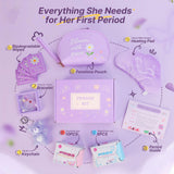 Kit MeleBase de primer periodo para niña, todo en uno