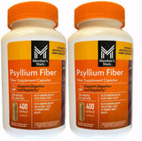Member's Mark Cápsulas de Psyllium: dos frascos visibles para una rutina diaria de fibra