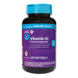 Member's Mark Vitamin D3 50 microgramos, cápsulas suaves, promueve la absorción de calcio