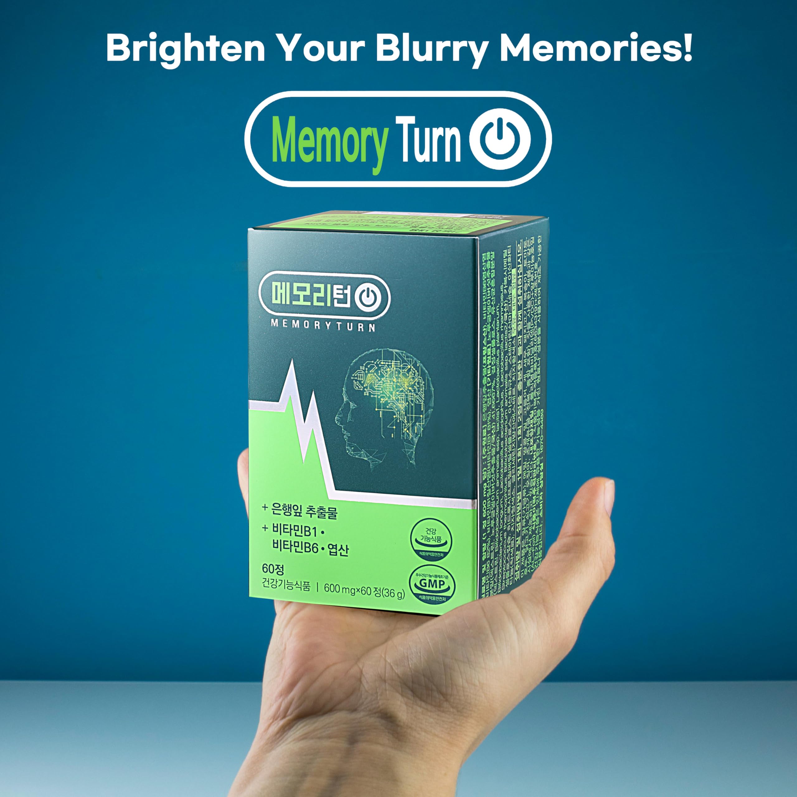 Memoryturn probióticos incluidos fortalecen el equilibrio digestivo y la vitalidad.