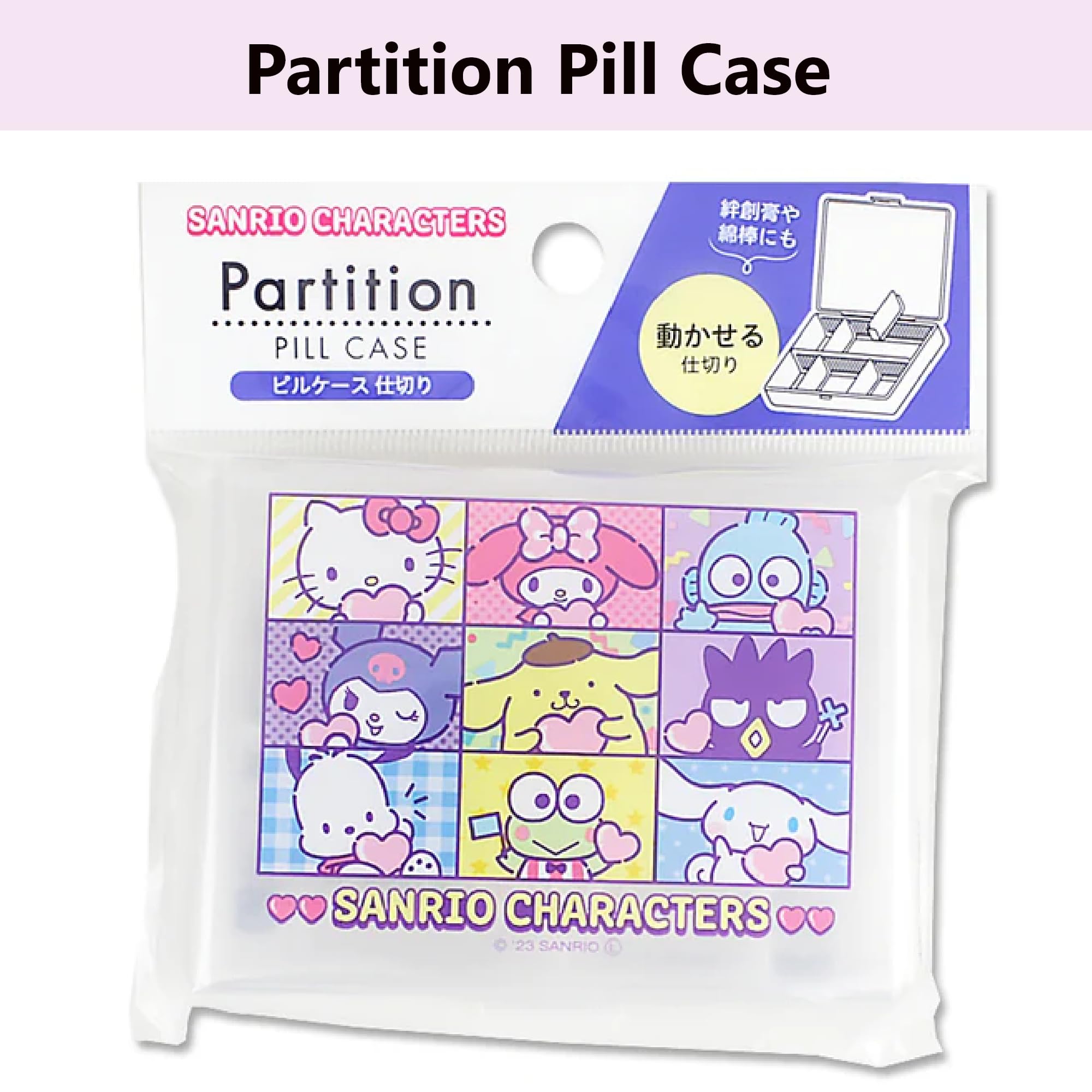 MENBLY Cinnamoroll: diseño kawaii para guardar medicinas en casa
