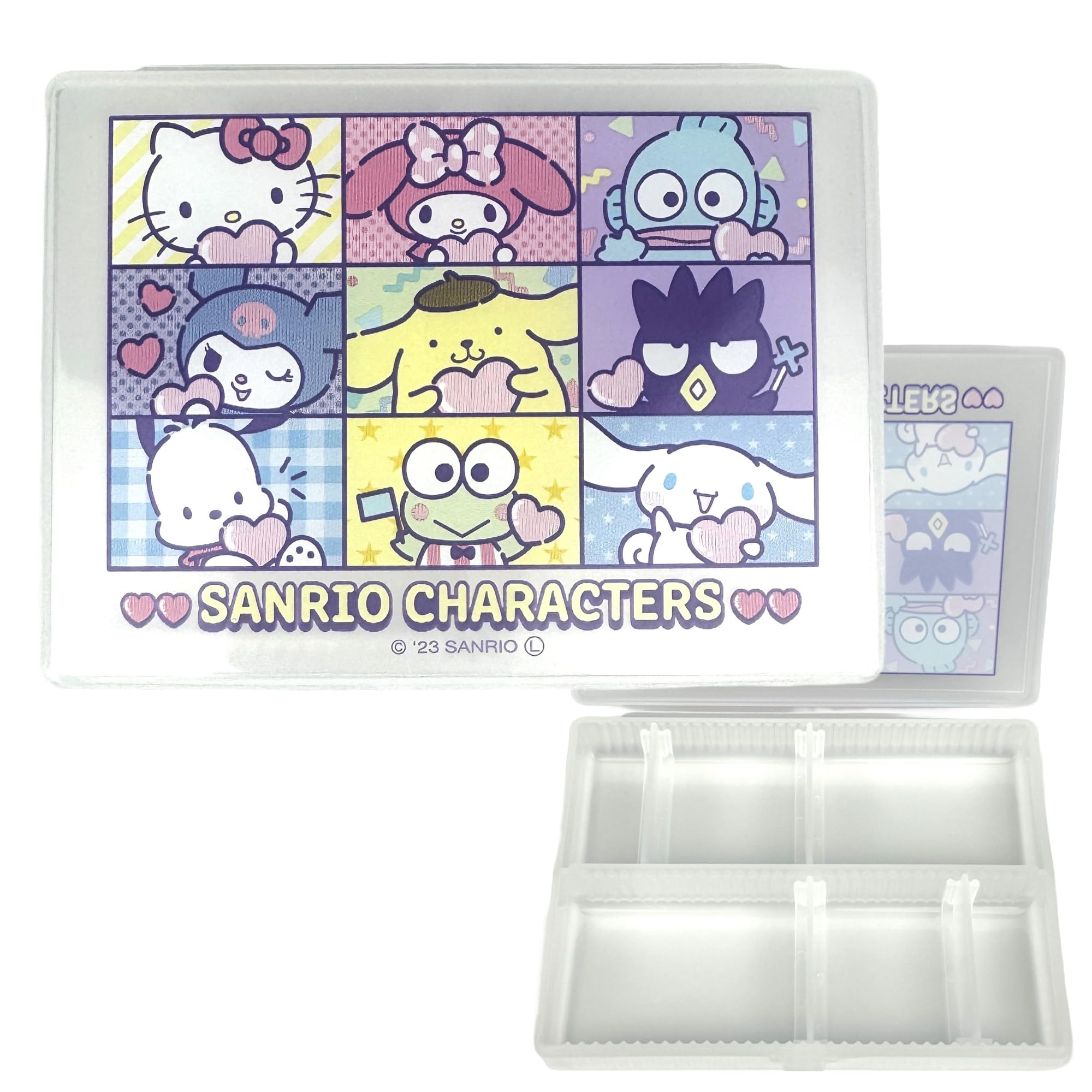 MENBLY Kitty: organizador de pastillas compacto para viaje diario