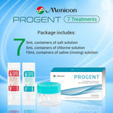 Menicon Progent remojo-30-minutos para limpieza profunda sin frotar.