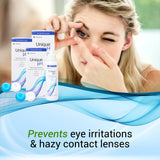 Estuche gratis para lentes RGP con el pack de Menicon Unique pH.