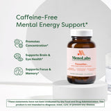 MENOLABS FocusHer mejora la concentración sin cafeína para tareas largas