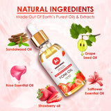 MENOMINO aceite Yoni rosa: rutina diaria fácil y rápida.