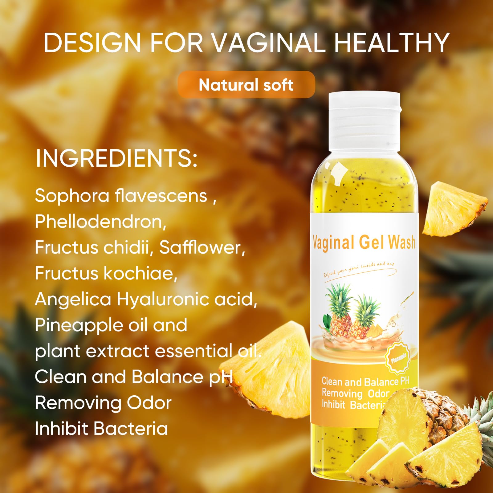 Menomino Yoni Oil Piña, aceite íntimo que hidrata y suaviza después del ejercicio.