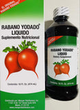 Menper Rabano Yodado Liquid, botella: dosis cómoda para uso diario.