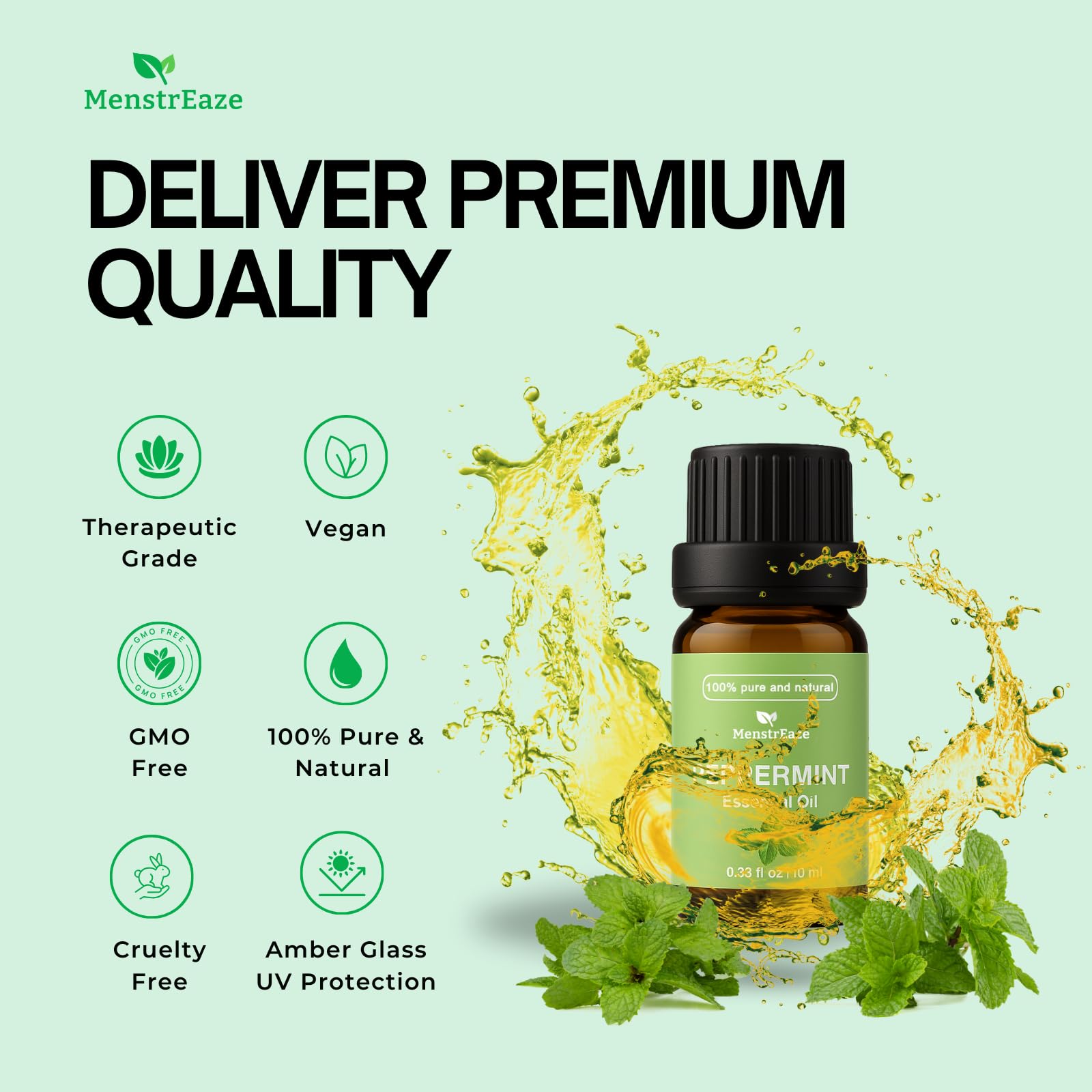MenstrEaze Aceite de Menta: ideas caseras para velas y jabones.