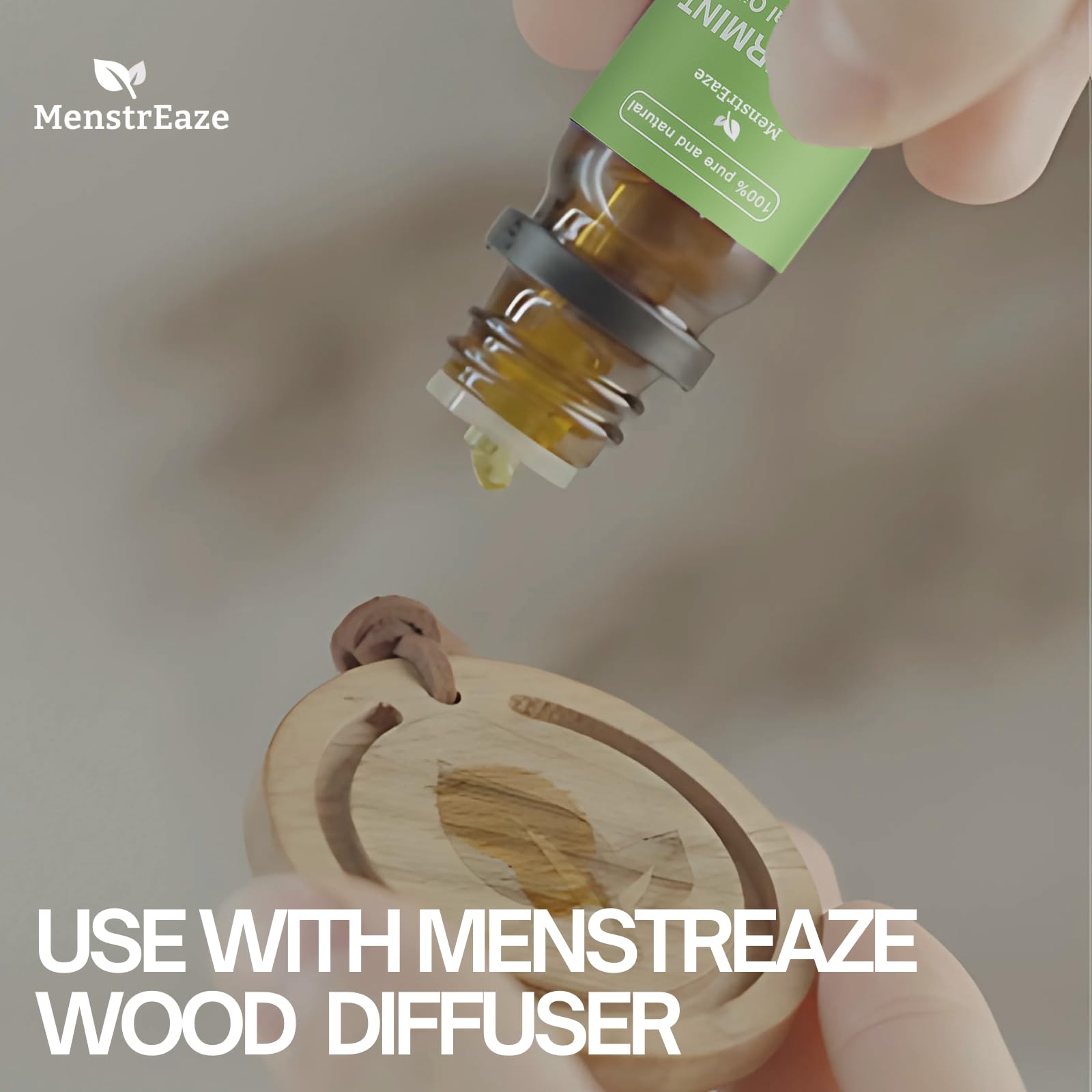 MenstrEaze Aceite de Menta: uso casero para proyectos artesanales.