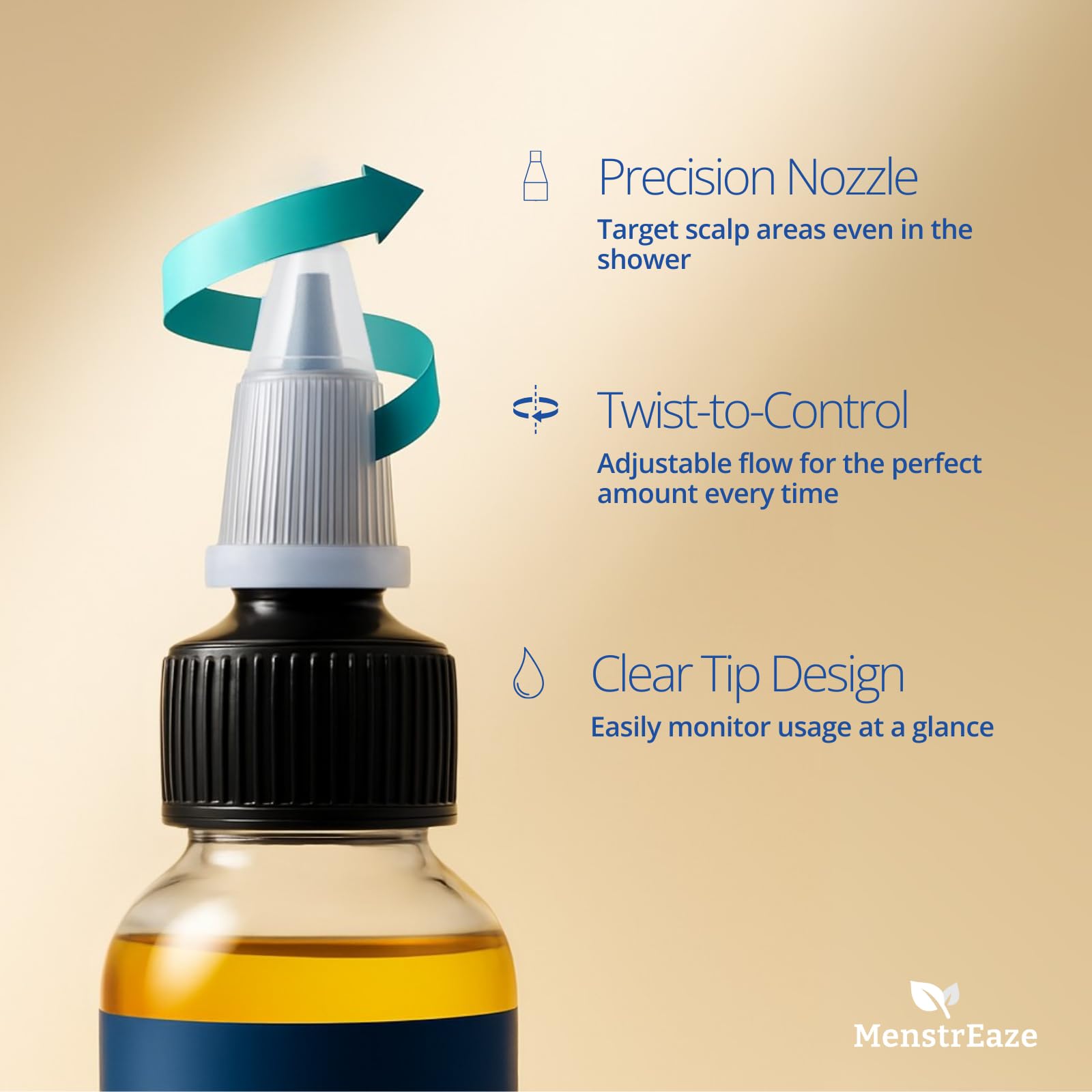 MenstrEaze aroma de helichrysum para relajación en casa.