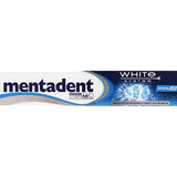 Mentadent Dentiphy White System sonrisa clara, comparación antes y después