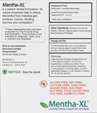 Mentha-XL cápsulas en blíster preservando potencia y frescura.