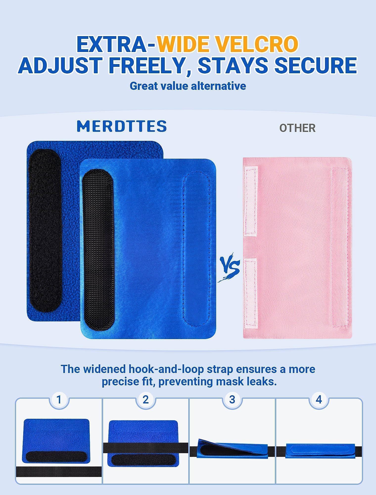 merdttes ajuste universal para CPAP garantiza un sellado más estable.