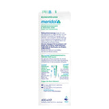 Meridol enjuague bucal halitosis 400 ml, tapón de seguridad para uso diario