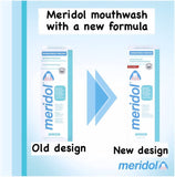 Meridol ingredientes activos amino fluoruro y fluoruro de estaño en la fórmula