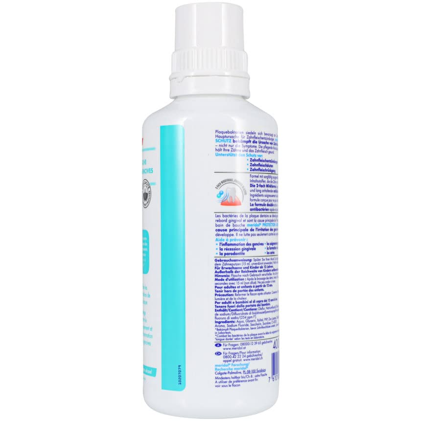 Meridol sin alcohol promueve comodidad y cuidado sensorial suave
