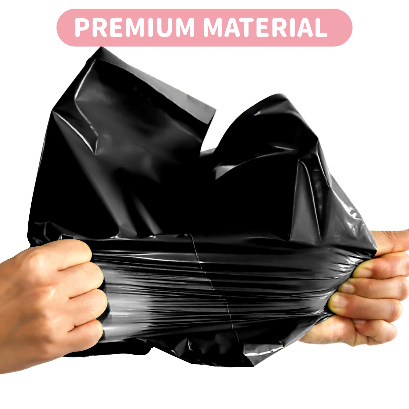 Bolsas Mersenty, tamaño 5.9 x 9 pulgadas, resistentes y seguras.
