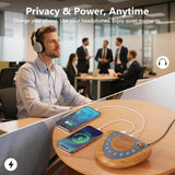 Uso diario en casa de Mesqool Sleep Sound Machine para toda la familia.