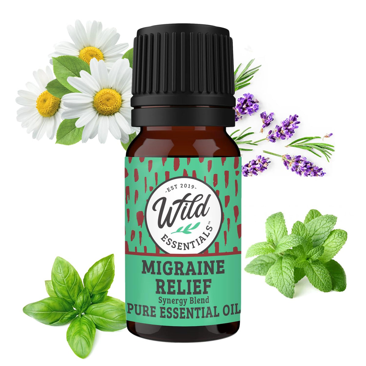 mEssentials botella de aceite puro para alivio de migraña