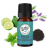 mEssentials Focus botella de aceite puro para enfoque y claridad mental