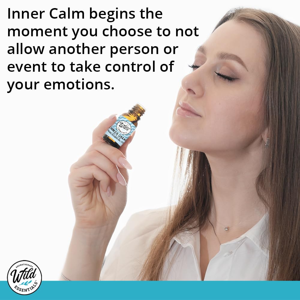 mEssentials Inner Calm gotero detalle mezcla sinérgica para espacios tranquilos