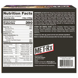 MET-Rx Big 100 Bar: chispas de chocolate que realzan sabor y energía.