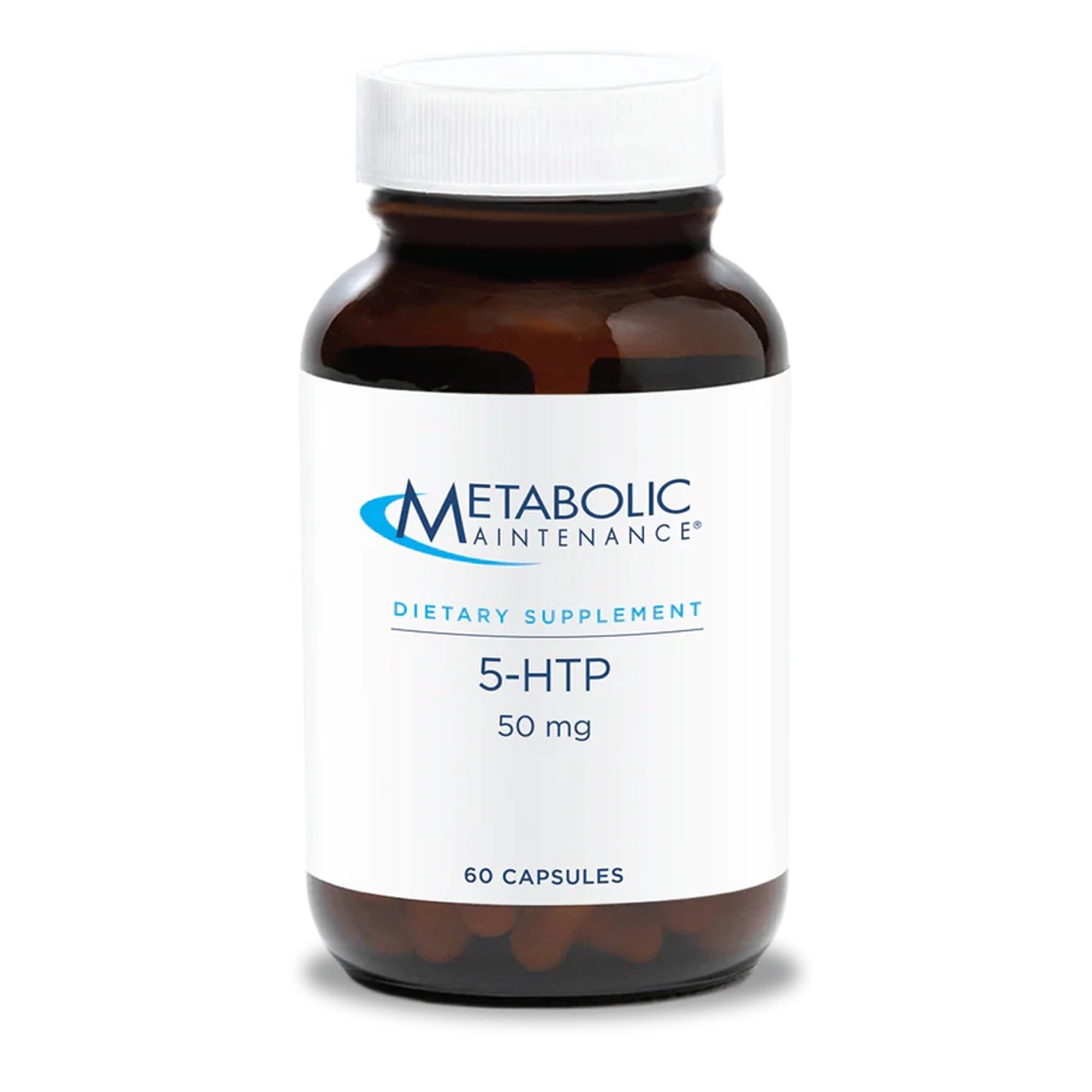 Metabolic Maintenance 5-HTP cápsulas en botella para uso diario