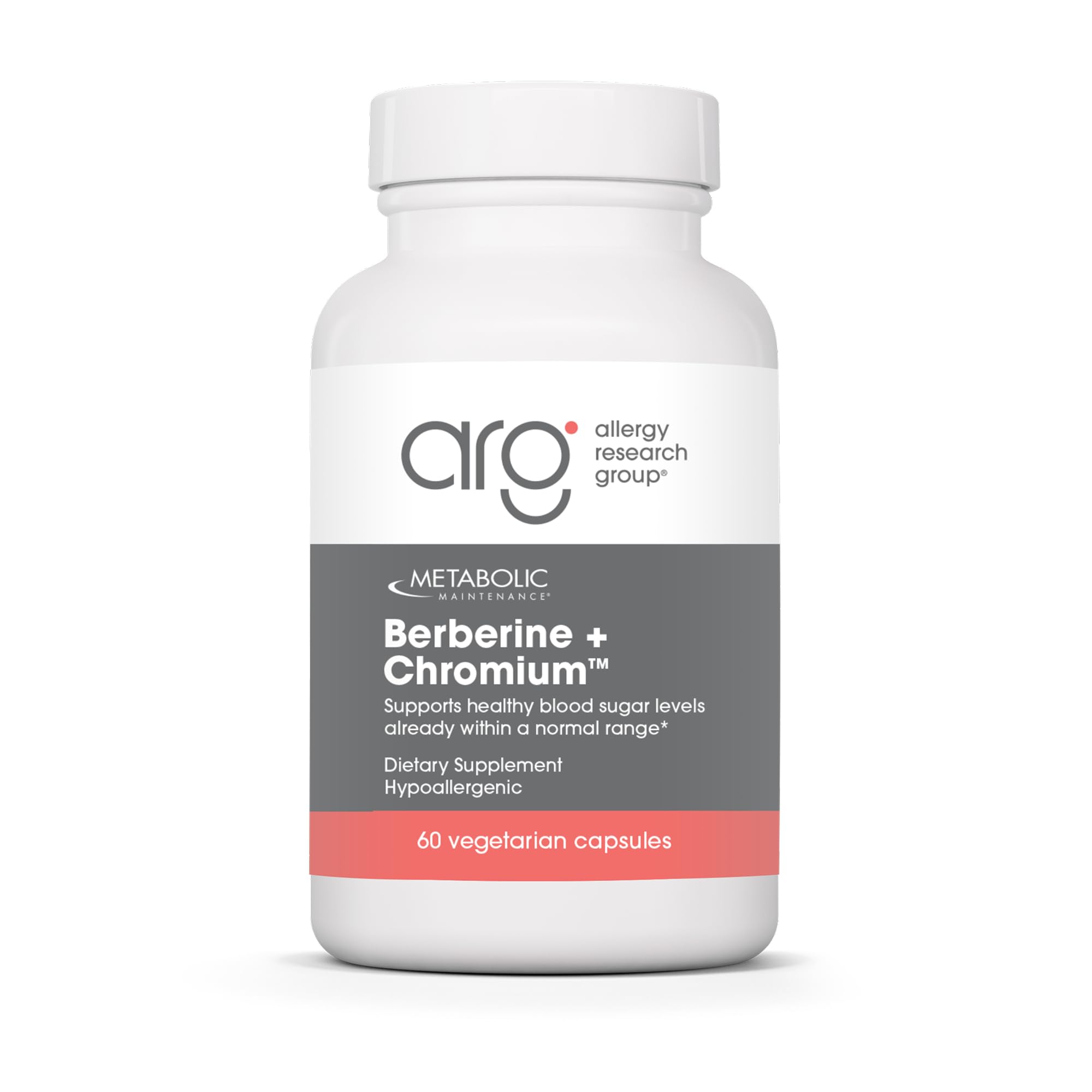 Metabolic Maintenance Berberine Chromium en botella para apoyo del metabolismo de la glucosa