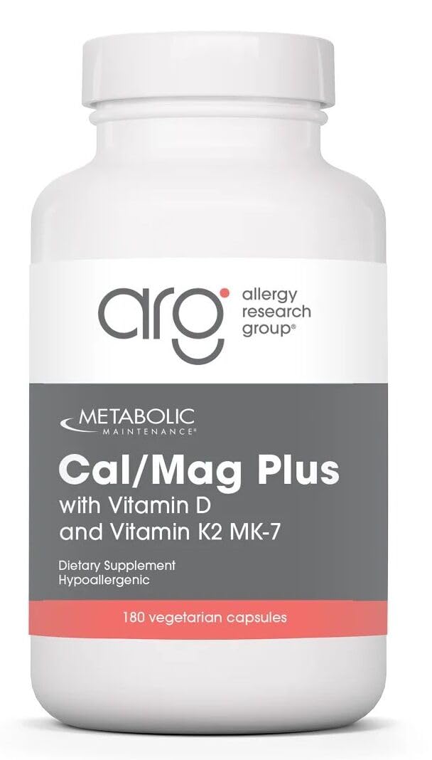 Metabolic Maintenance Cal/Mag Plus: botella con cápsulas para soporte óseo