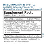 GluDaZyme Metabolic Maintenance: ingredientes visibles para tomar con confianza.