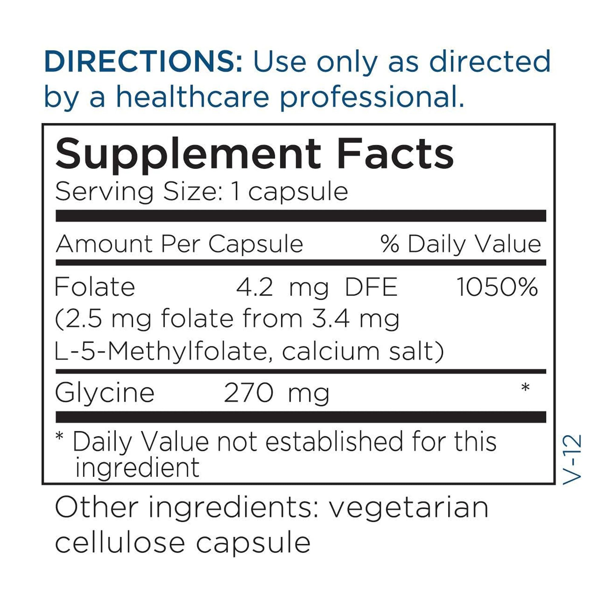 Metabolic Maintenance L-Methylfolato: control de calidad para mayor confianza