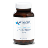 Metabolic Maintenance L-metilfolato: frasco con cápsulas para apoyo mental