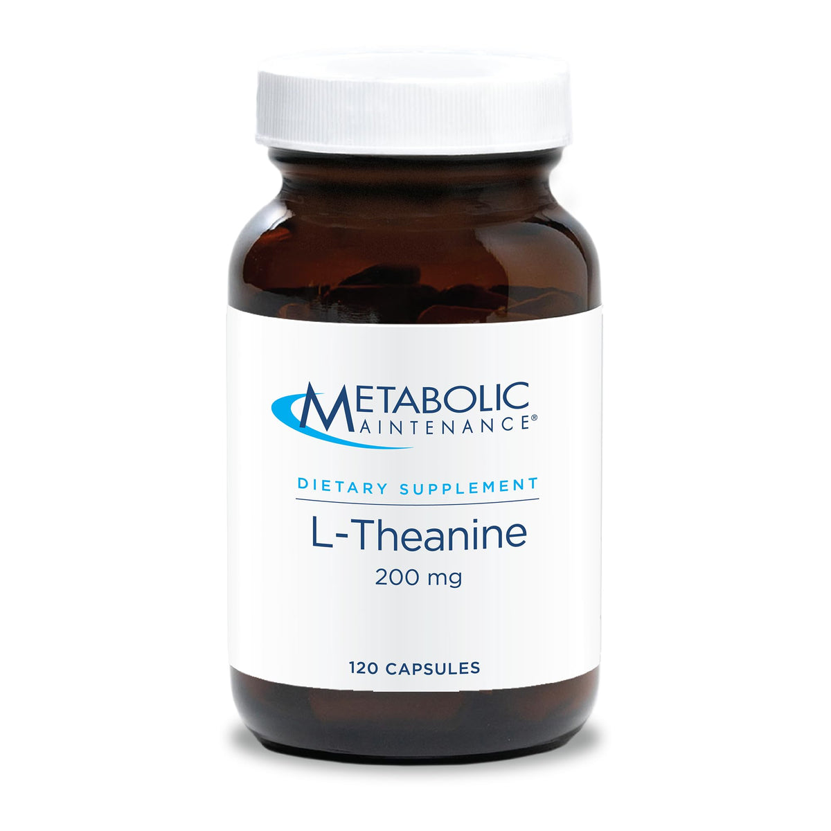 Metabolic Maintenance L-teanina 200 mg botella: apoyo para concentración y energía calmada