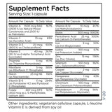 Metabolic Maintenance Little One: ingredientes bio-disponibles para mejor absorcion.