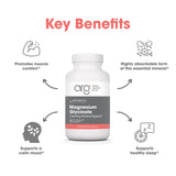 Metabolic Maintenance Magnesio Glicinato dosis diaria: forma de dosificación para absorción