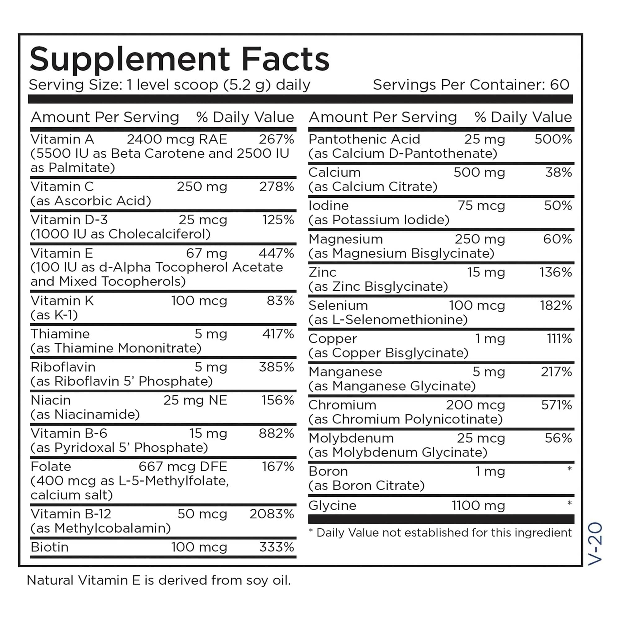 Polvo base Metabolic Maintenance sabor neutro ideal para uso diario.