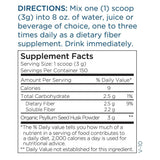 Metabolic Maintenance polvo de psyllium orgánico para apoyar la regularidad intestinal.