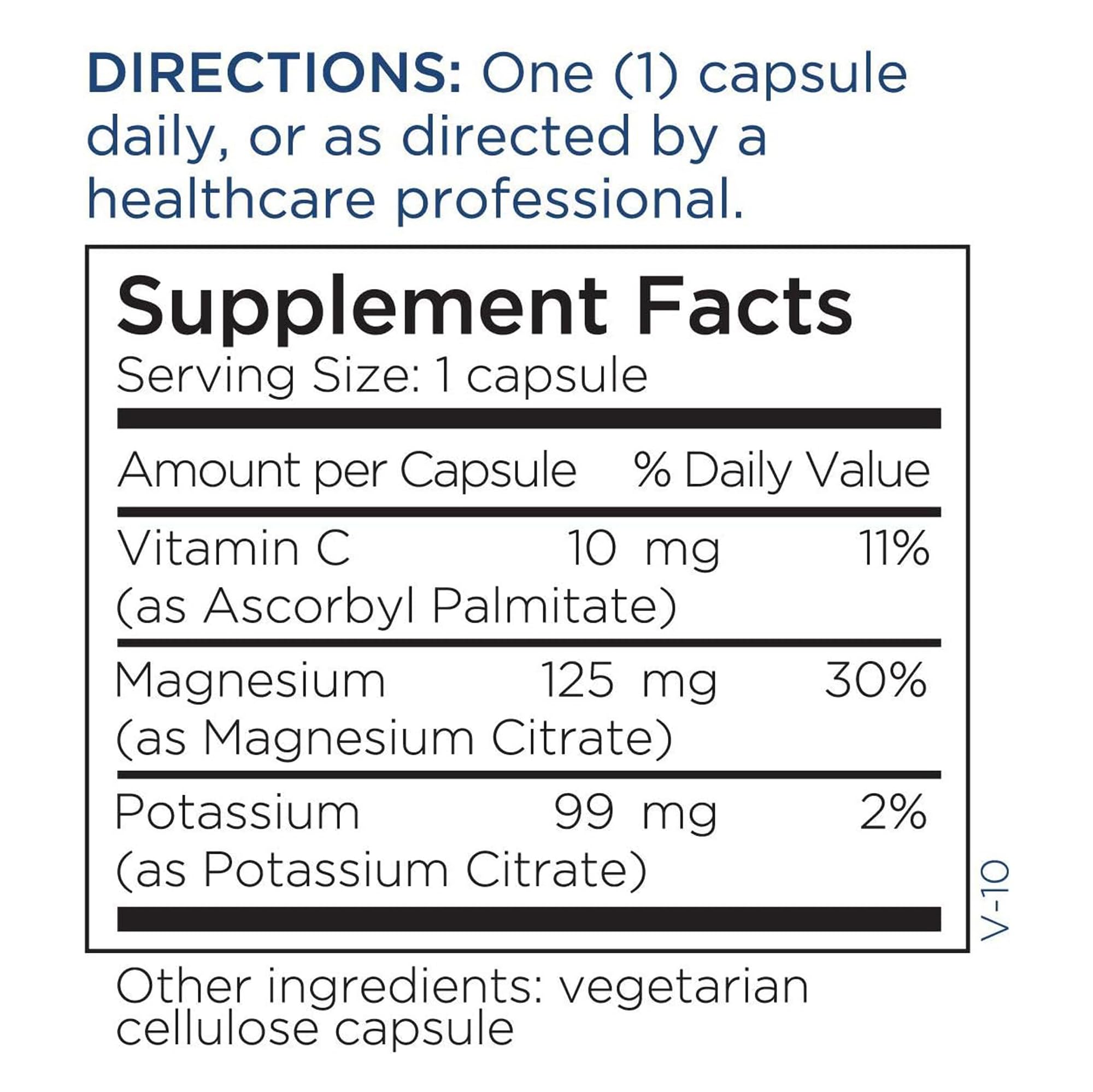 Metabolic Maintenance Potasio y Magnesio Citrato: mejora la salud cardiovascular potencial.