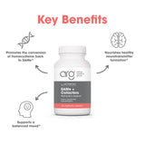 Metabolic Maintenance SAMe Cofactores: dos cápsulas diarias para energía y claridad.